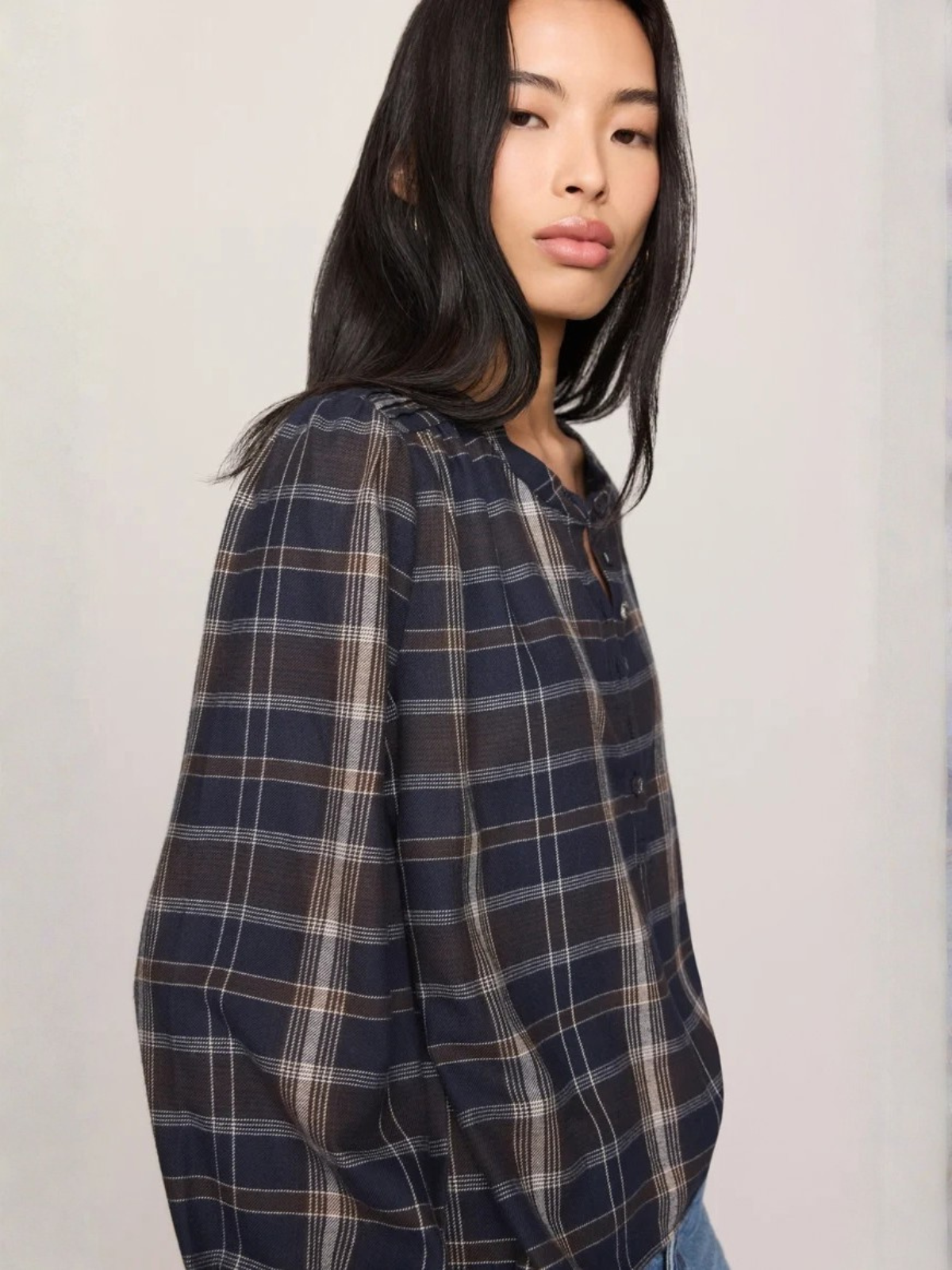 Autumn Plaid Button Up Top_Z Supply_ZT264735