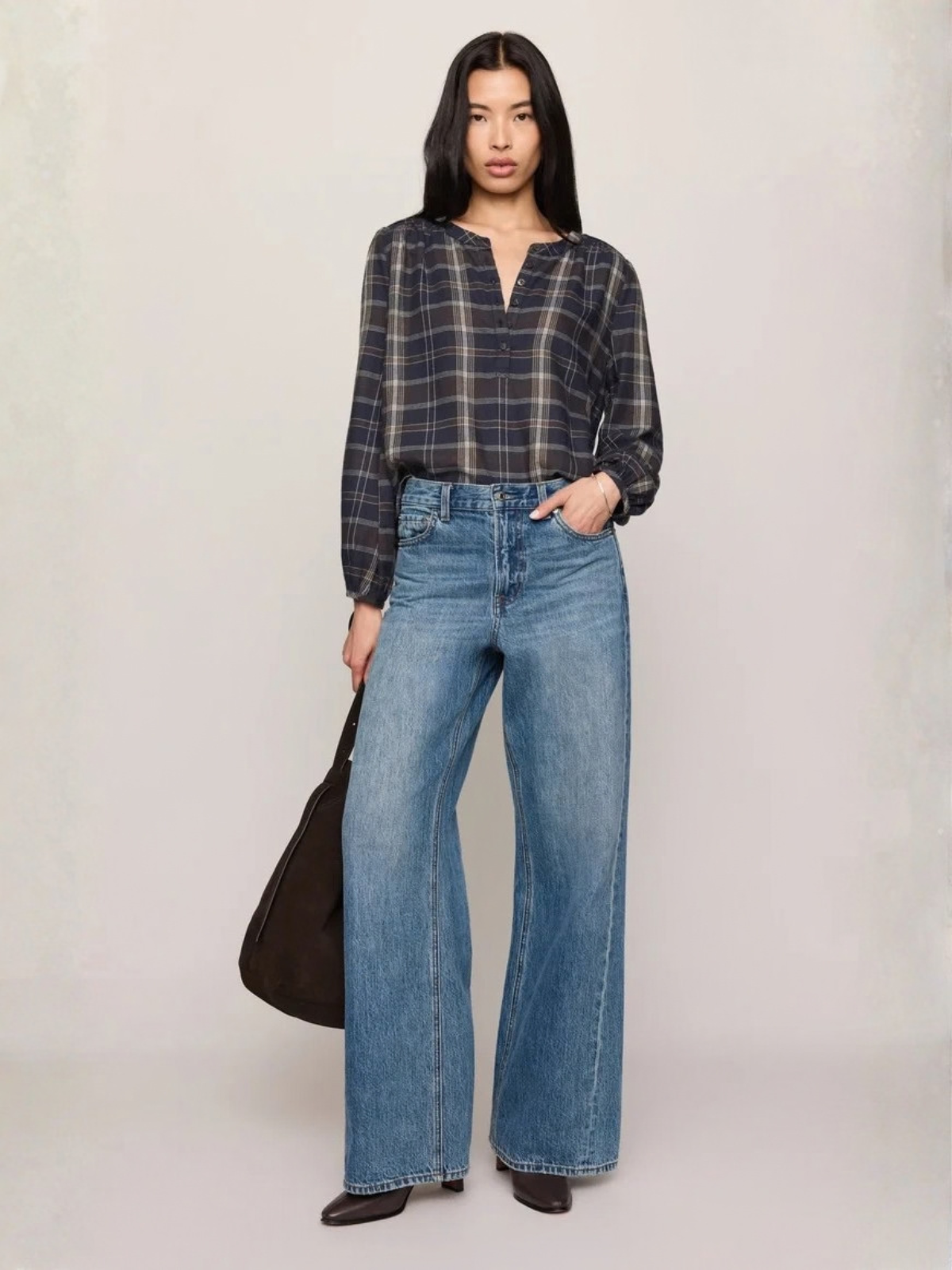 Autumn Plaid Button Up Top_Z Supply_ZT264735