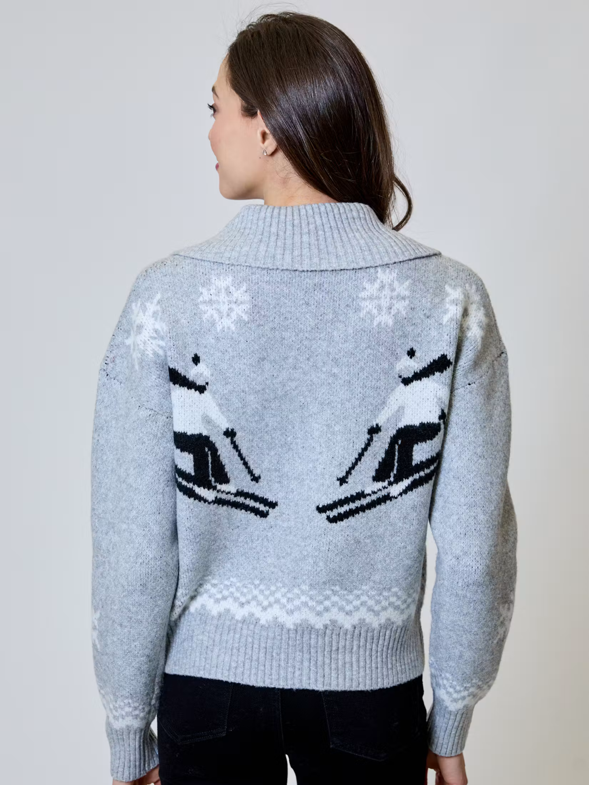 Boyfriend Skier Cardigan - Design History - BXV0412016