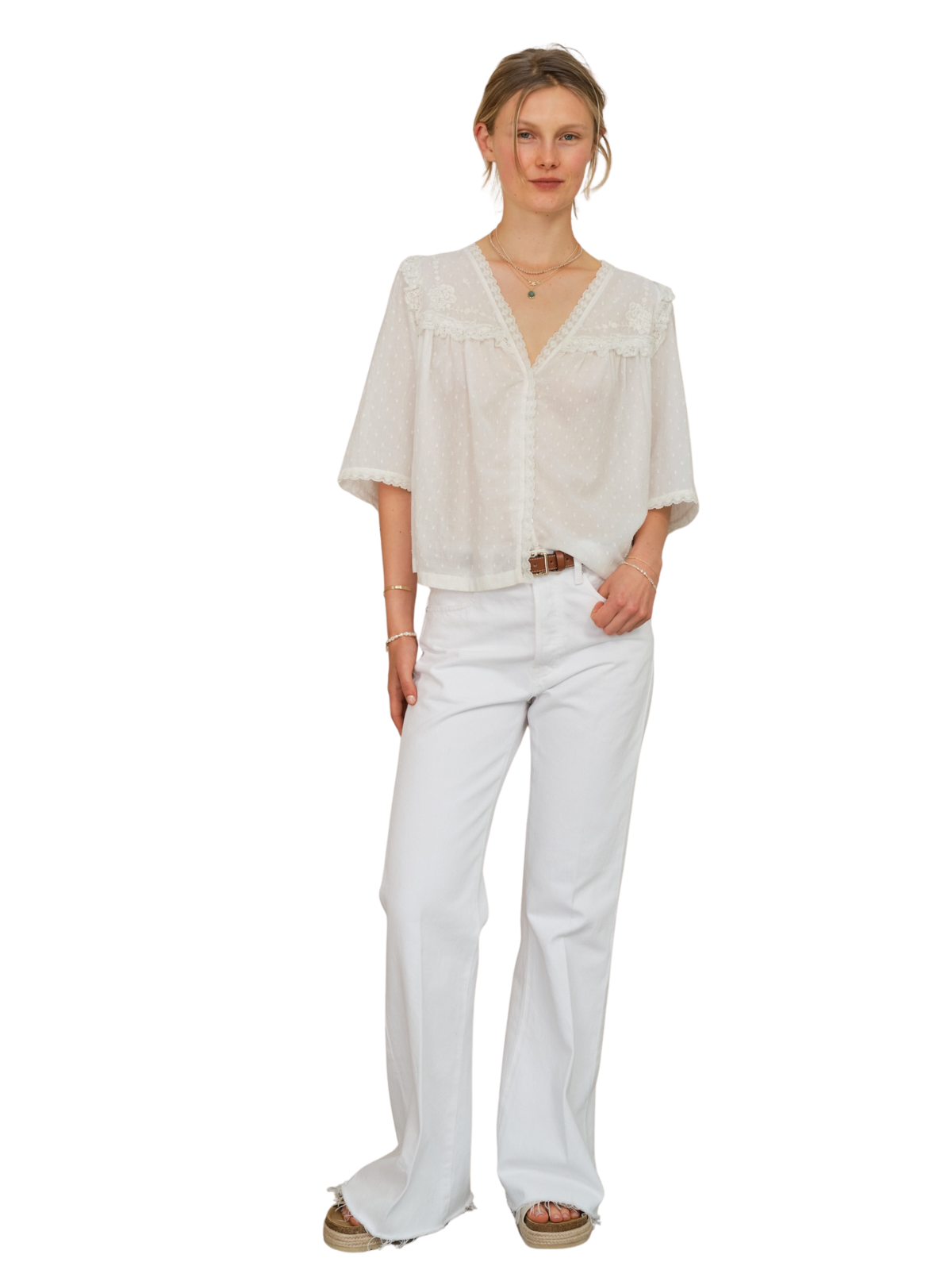 Brea Frill Embroidery Top_Mabe_749719-IVY