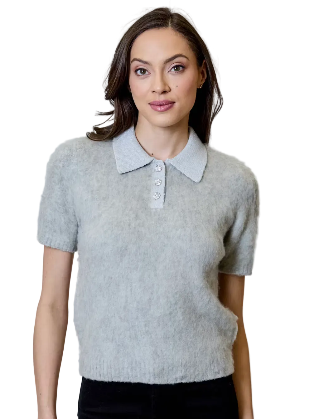 Brushed Short Sleeve Polo T-Shirt-Design History-BXM1212033