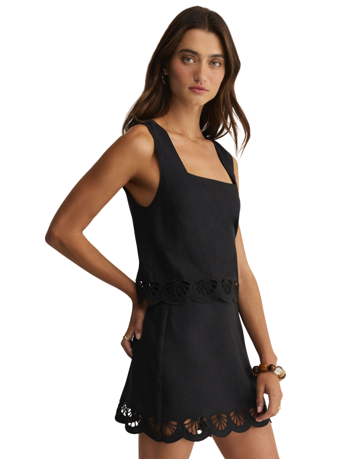 Charlene Embroidery Top