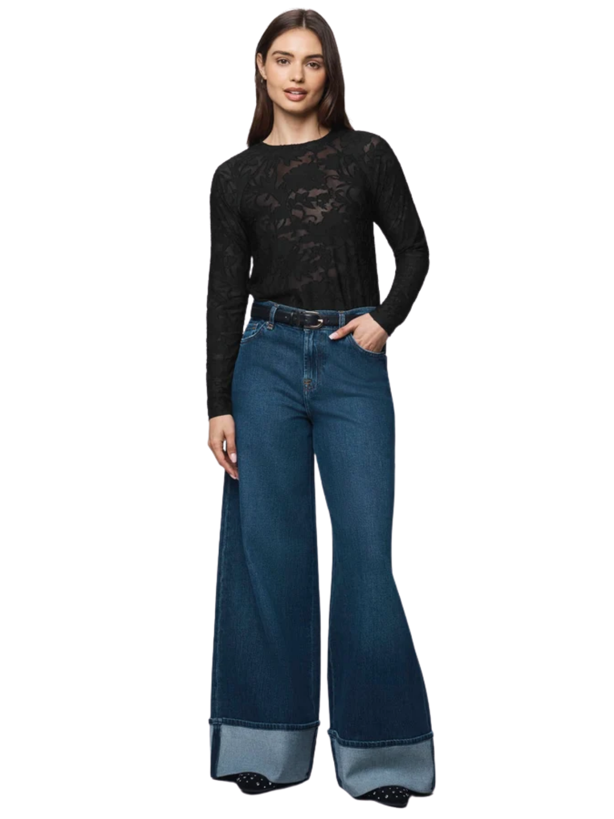 Cecelia Floral Long Sleeve Tee_Splendid_RF3W510SE