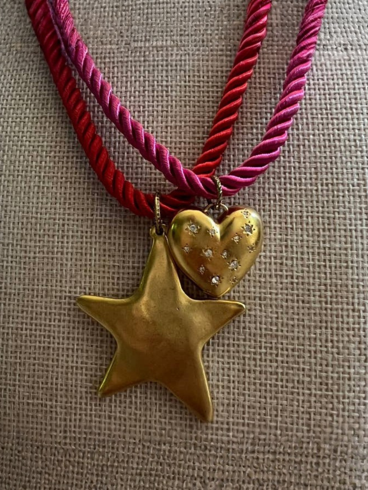Cord Charm Necklace_Chasing Cherubs