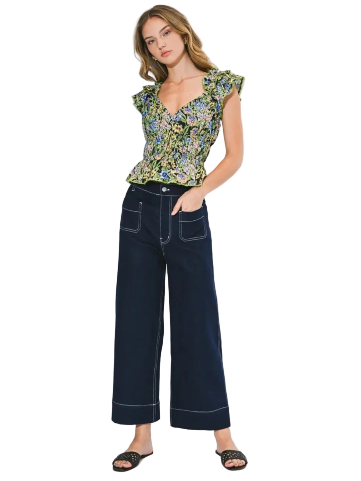 Dion_Surplice_Peplum_Top_Adelyn_Rae_F265T7546
