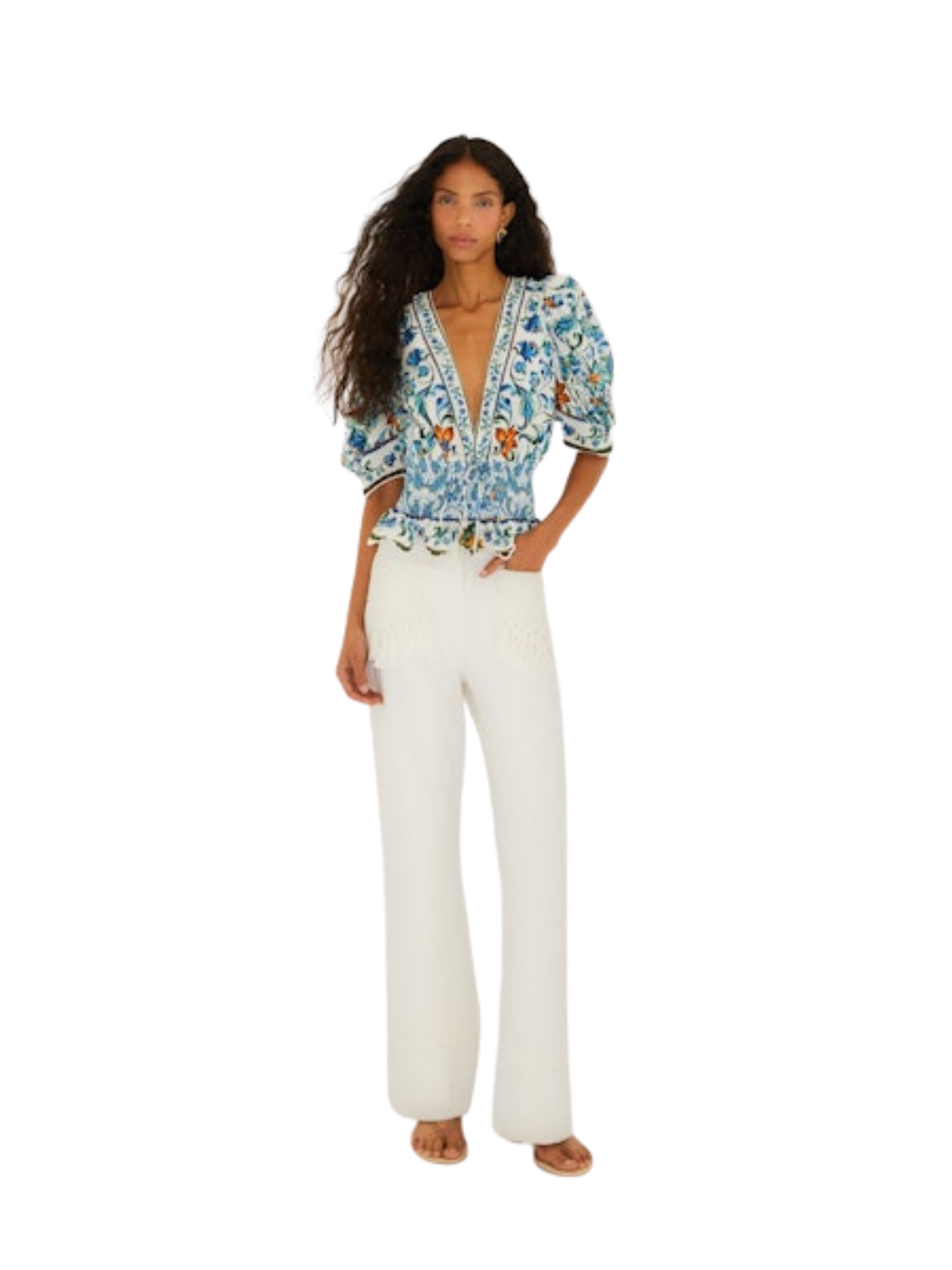 Flora_Tile_Off-White_Blouse_Farm_Rio_348831