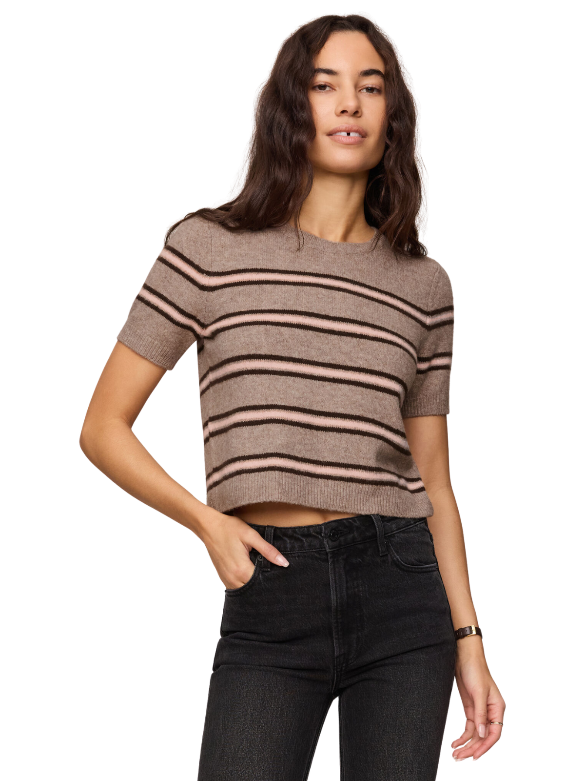 Gatewood Stripe Sweater_Z Supply_ZW263305-HEA