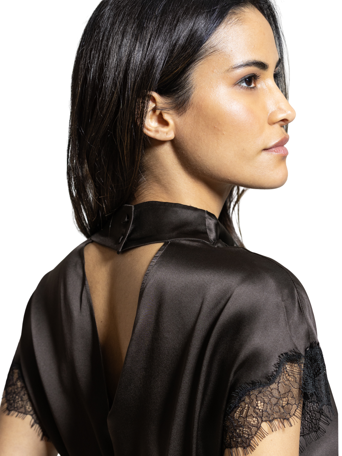 Go Call Me A Cowl Dress-Go Silk-D577