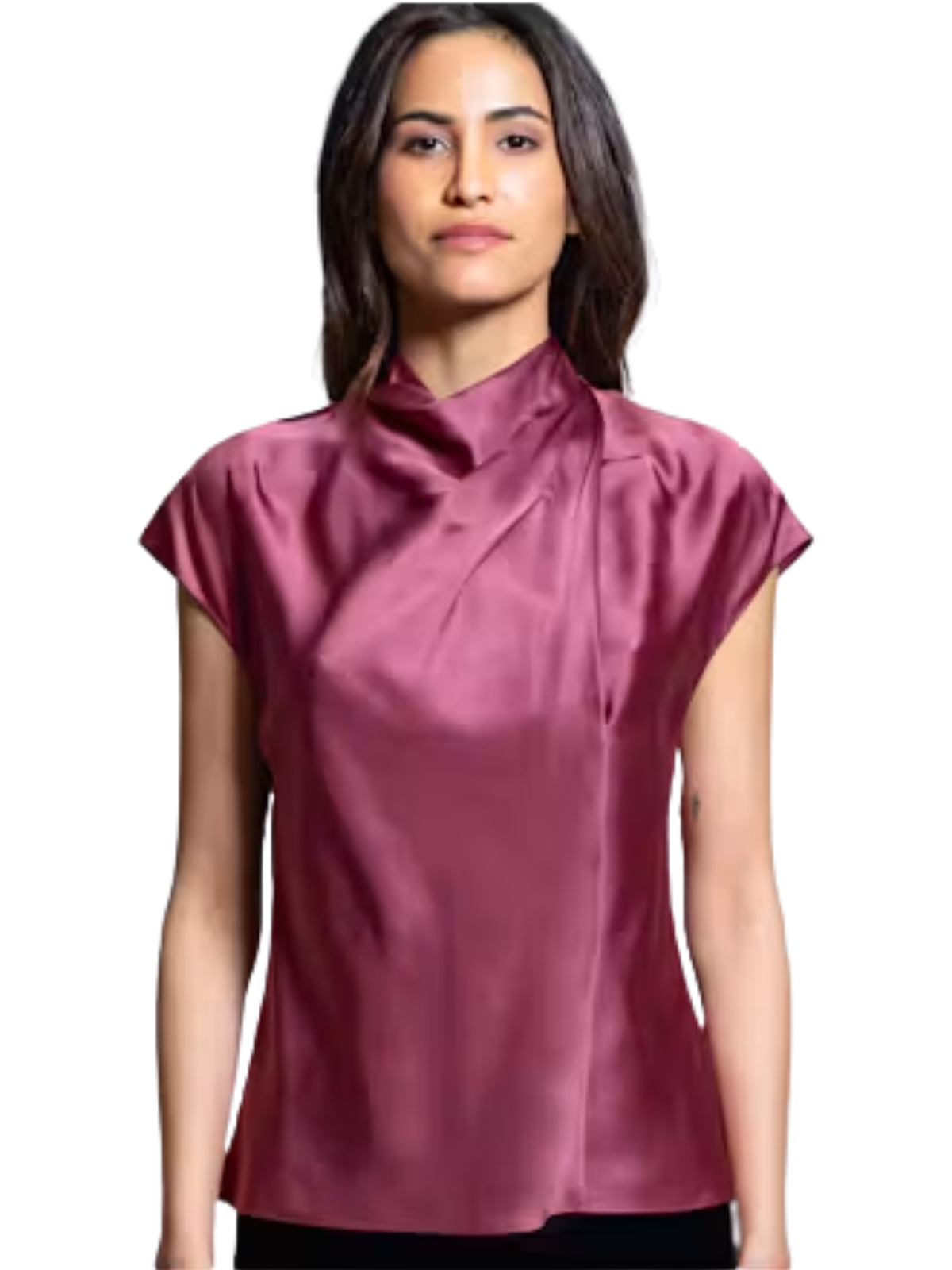 Go Call Me A Cowl Shell-Go Silk-T1897