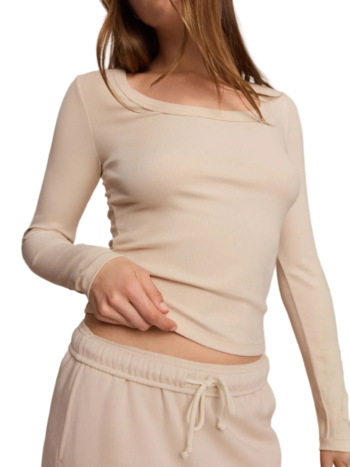 Greyson Scoop Long Sleeves Top_Z Supply_ZT263370