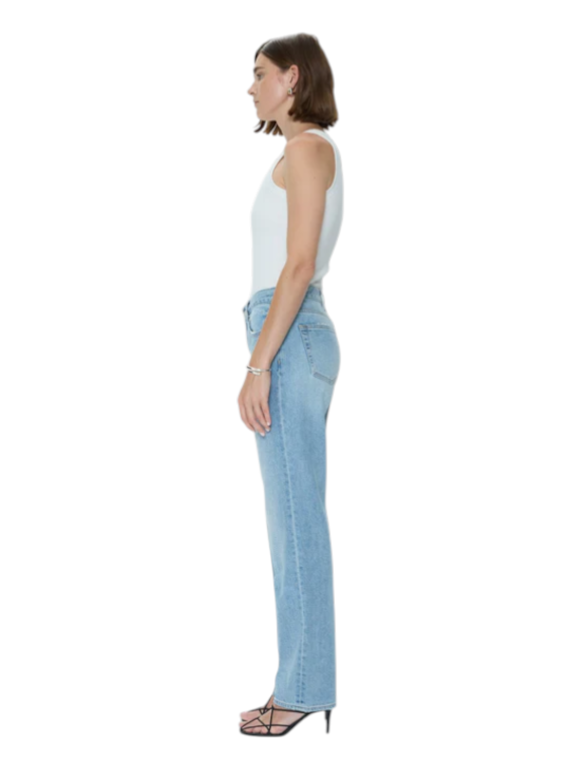 Issa Mid-Rise Straight Jean