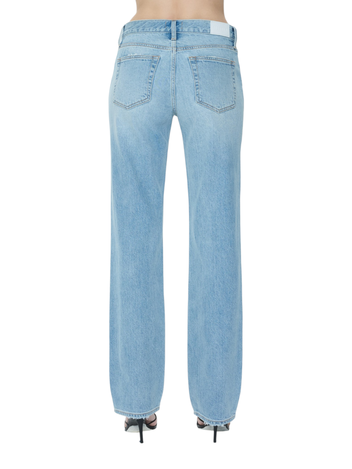 Issa Mid-Rise Straight Jean