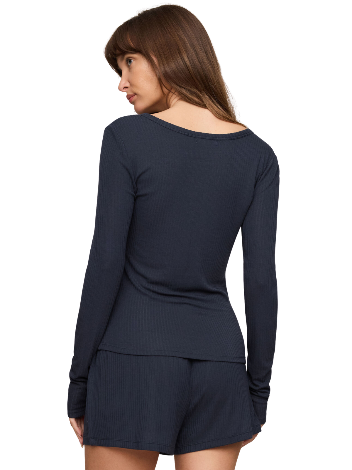 Just Right Rib Longsleeve Top_Z Supply_ZLT263470-ECP