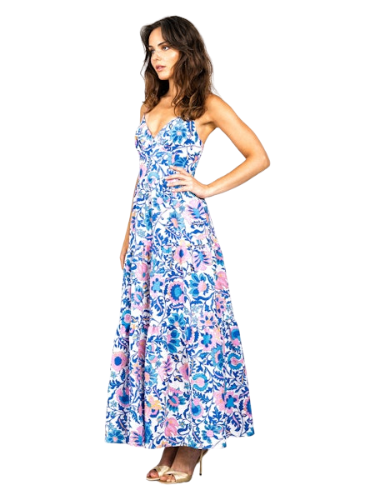Kamila Dress_Lavender Brown_BBY1986N07