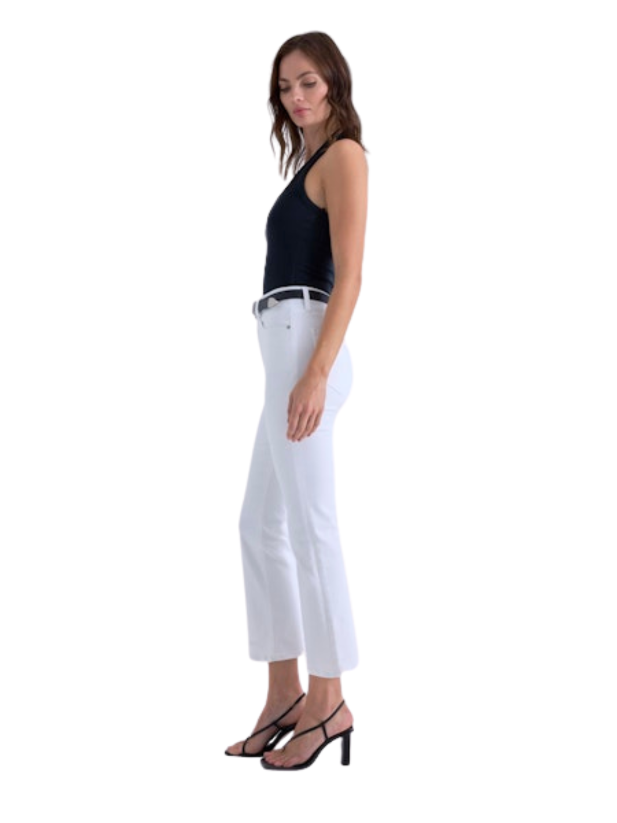 Lennon High Rise Crop Boot Jean_Pistola_P00016088DW-WHT