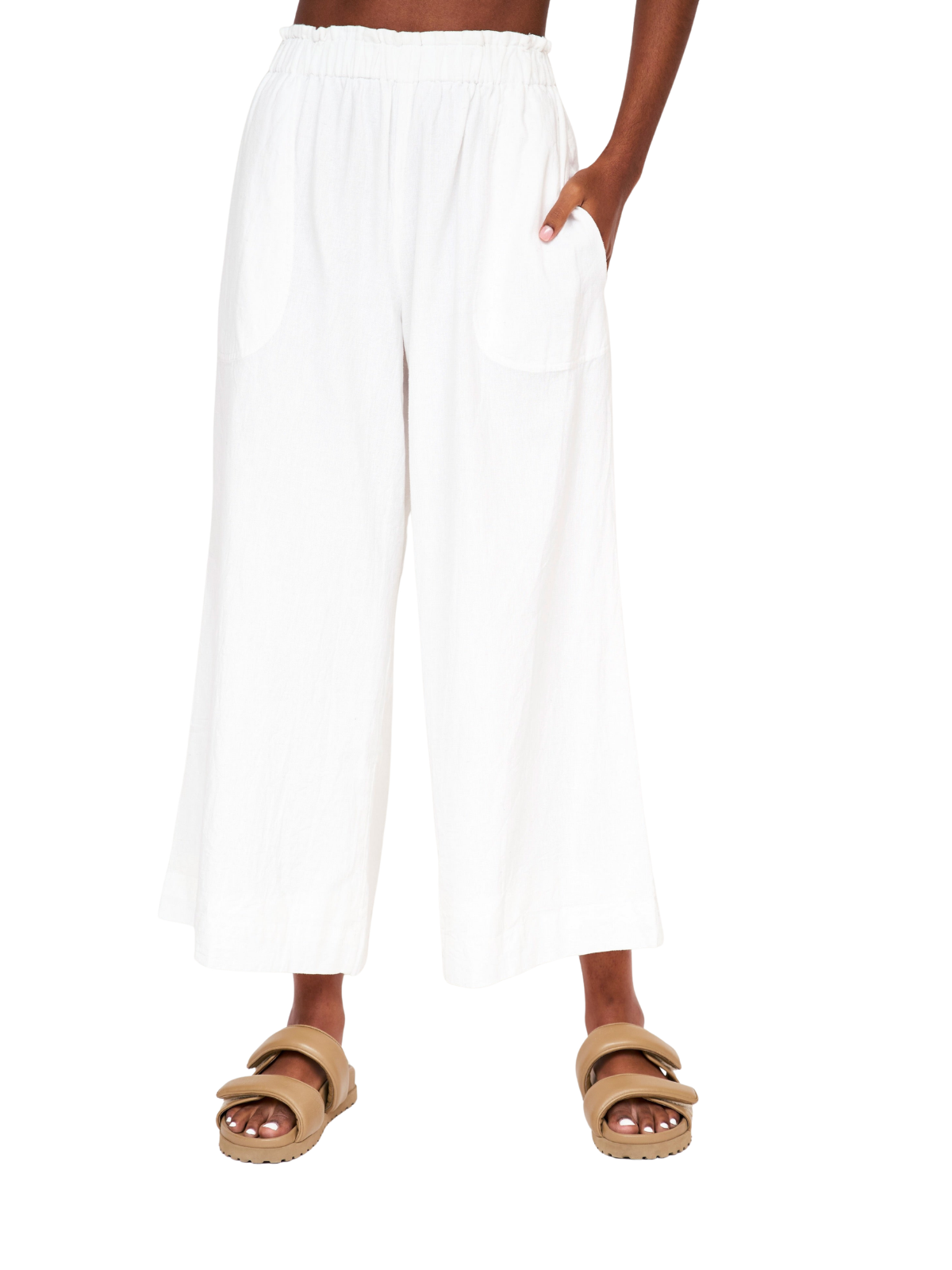 Mirth Pant In White_Mirth_P178506I