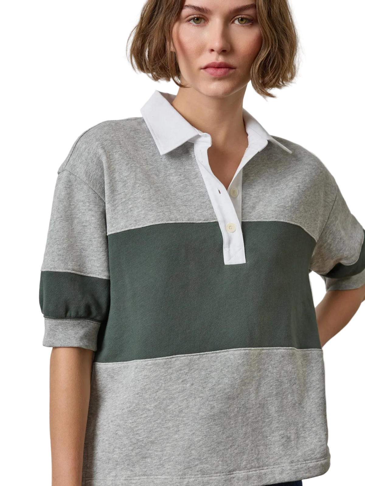 Oversized Elbow Sleeve Rugby_Lillap_PA3539-HGRY