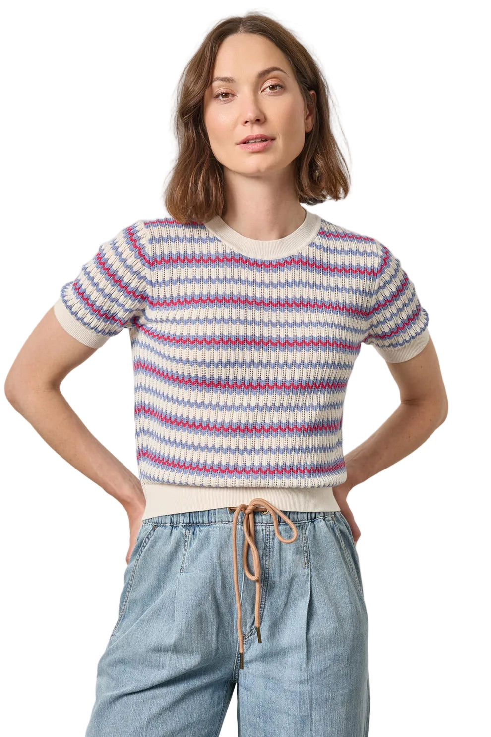 Novelty Stripe Sweater