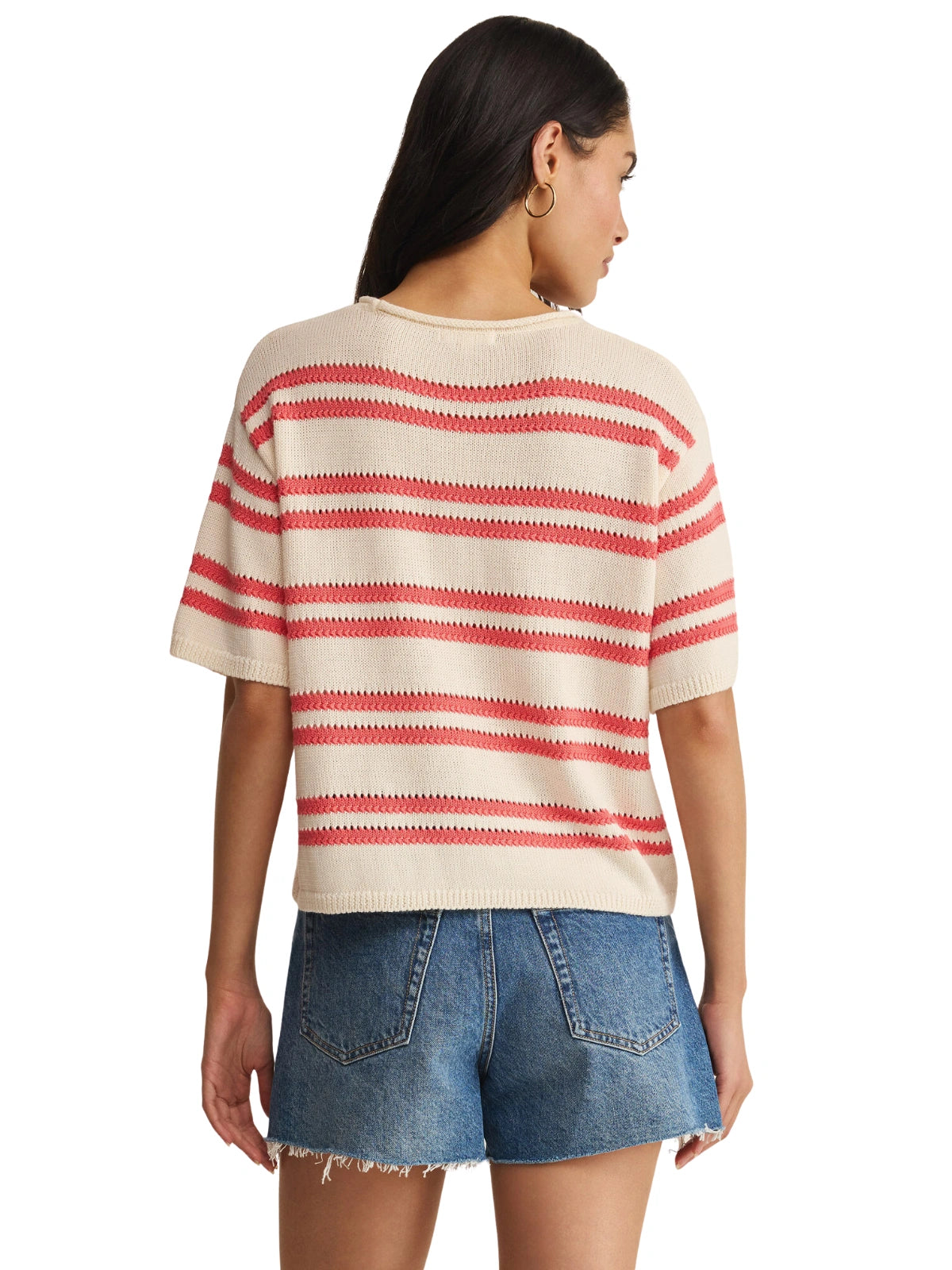 Prado Stripe Sweater Tee