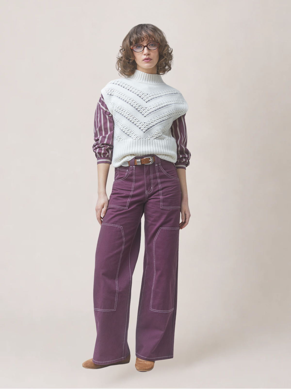 Paoli Knit Sweater_Suncoo_H26M01041-00183