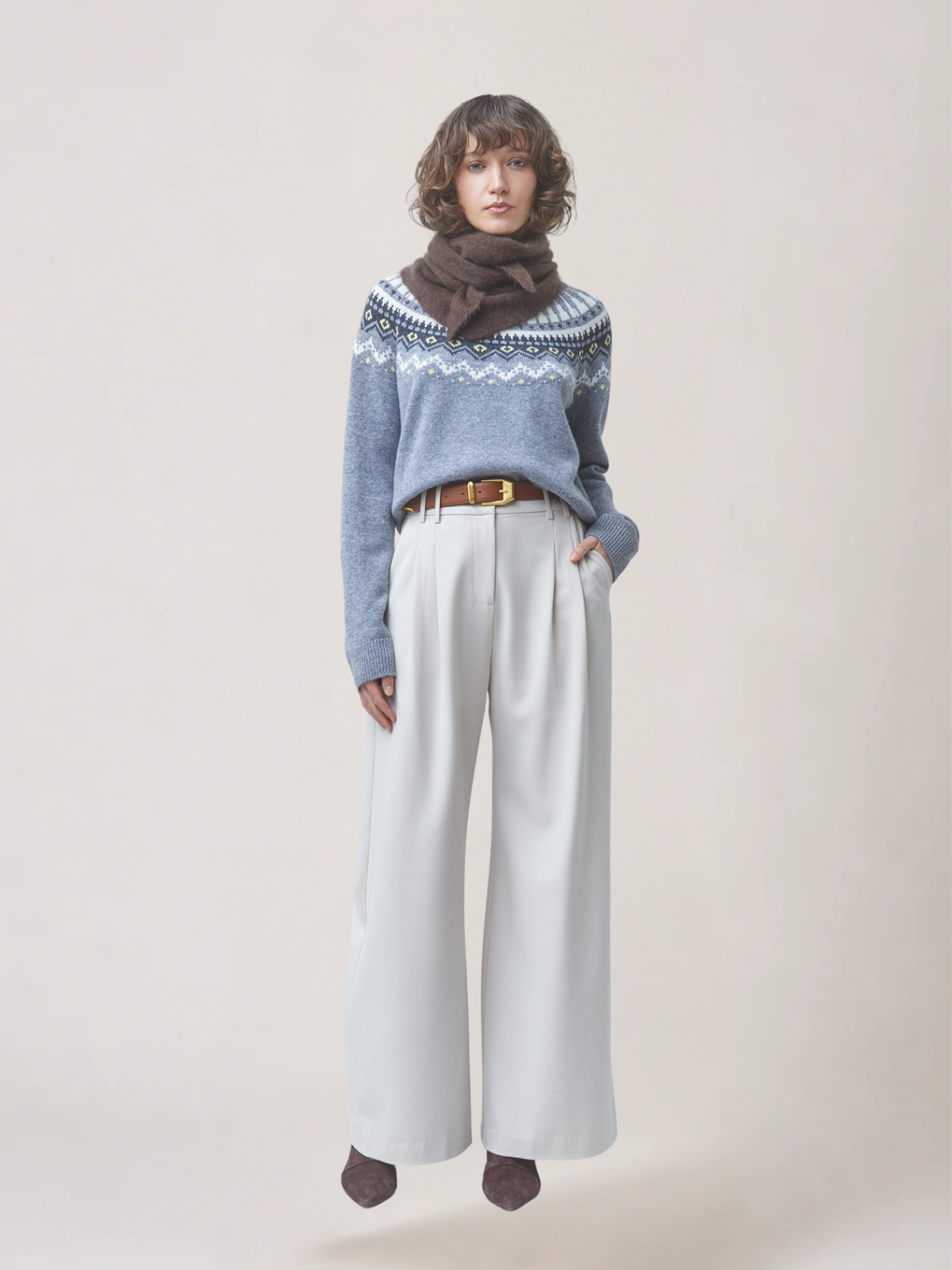 Pisti Patterned Knit Sweater_Suncoo_H26M01047-00193