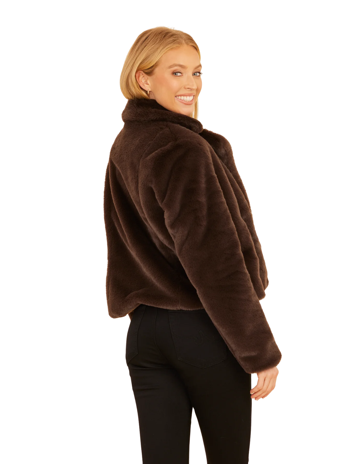 Plush Faux Fur Jacket_DolceCabo_75362