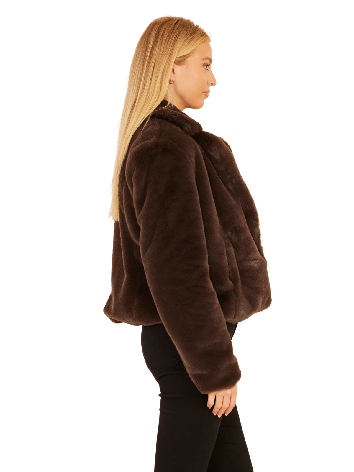 Plush Faux Fur Jacket_DolceCabo_75362