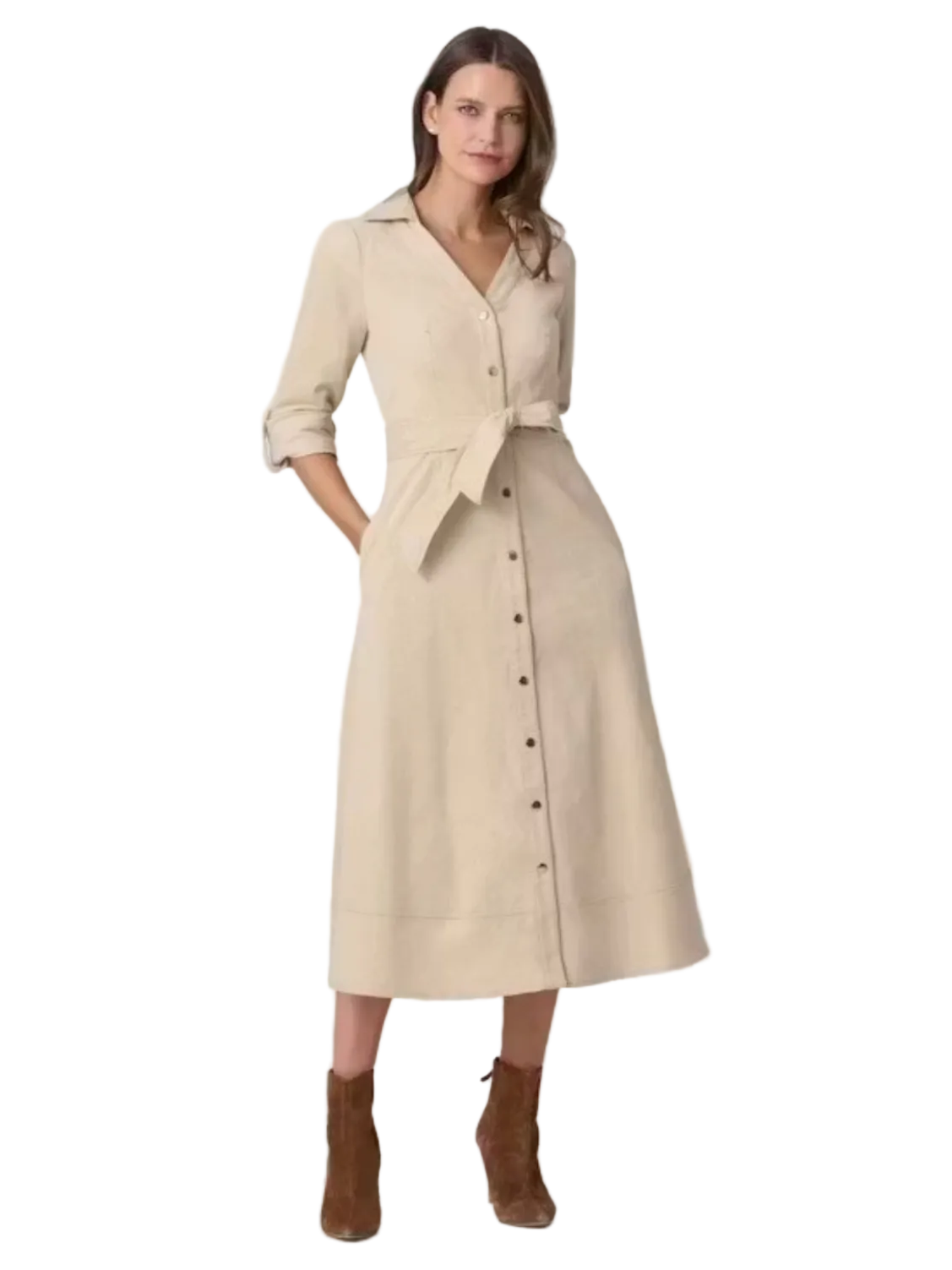 Raine Belted Midi Dress_Shoshanna_73281357