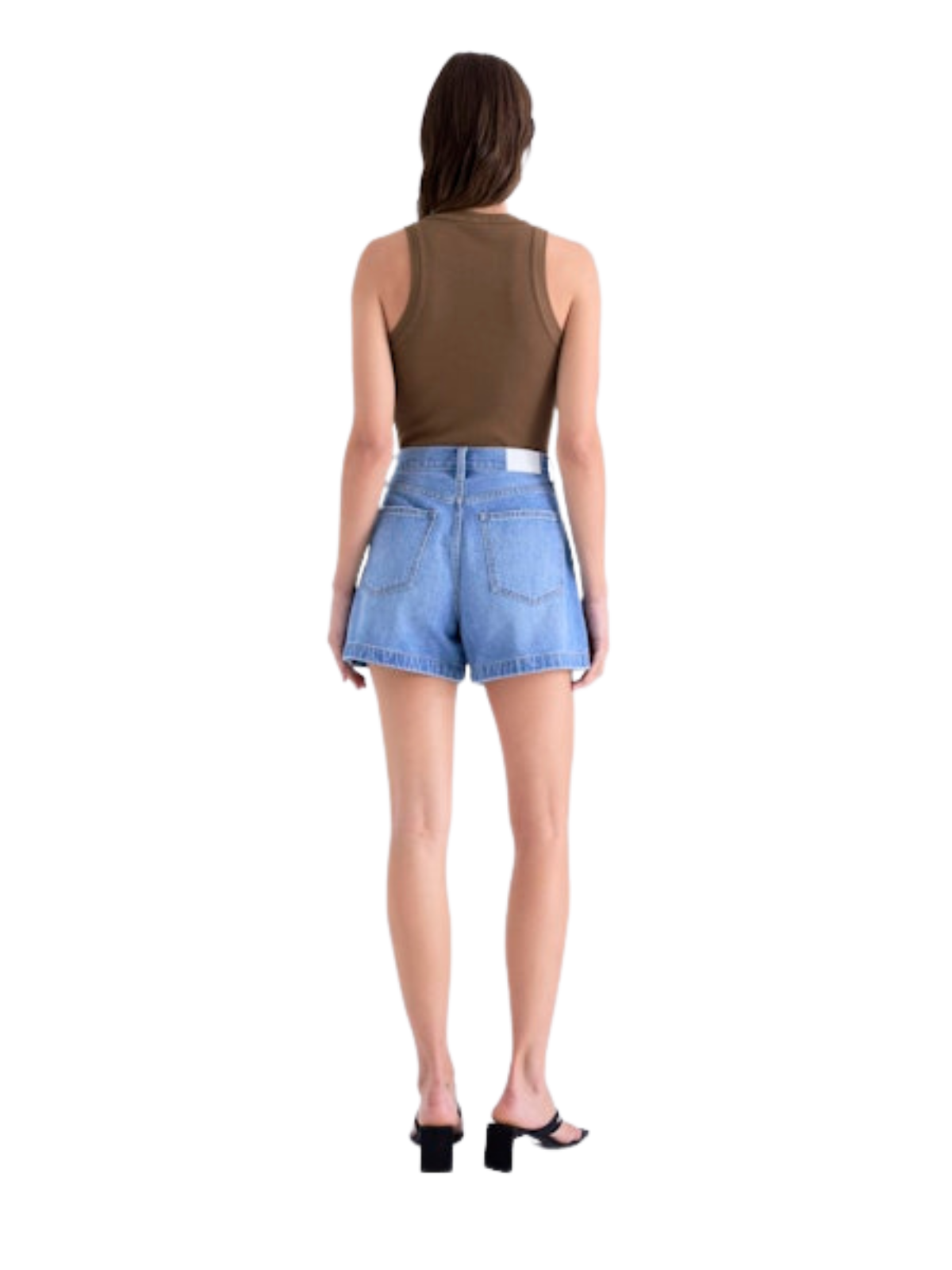 Saige High Rise A-Line Shorts_Pistola_P00024063-KE-Slawy