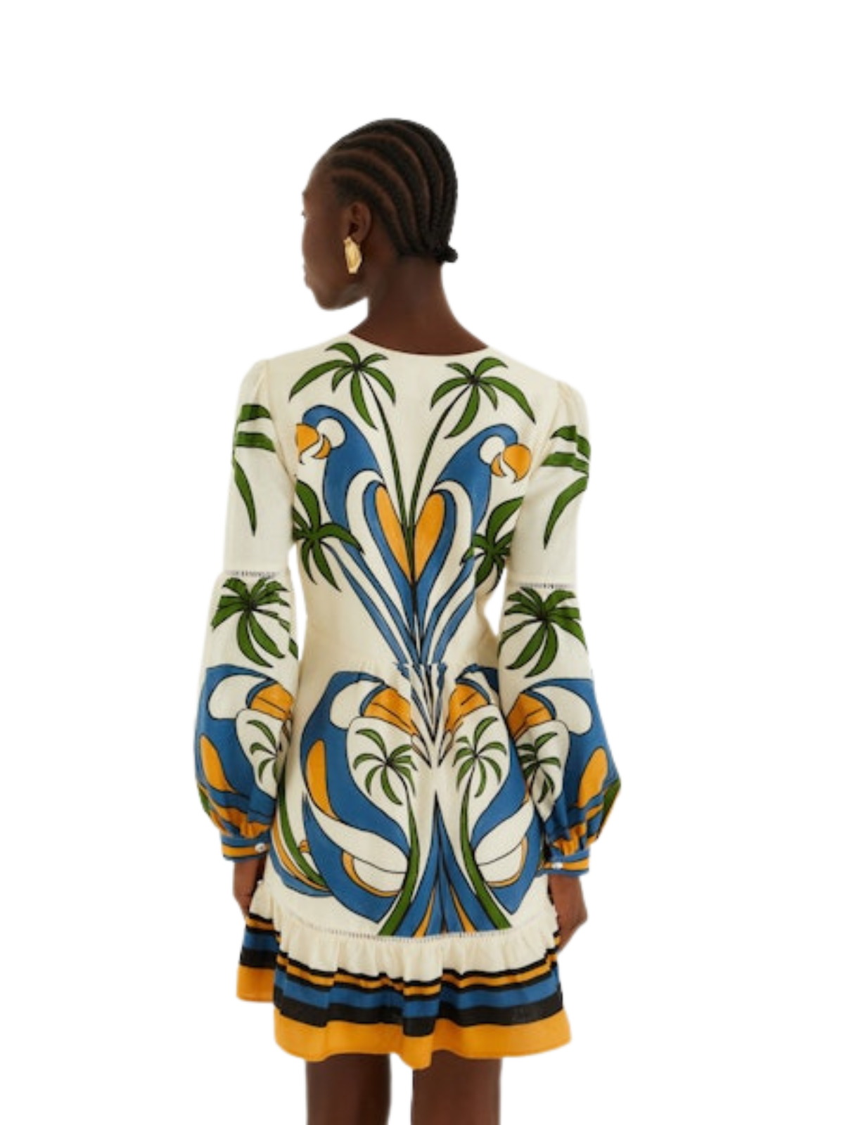 Tropical Graphic Mini Dress_Farm Rio_355471-26009
