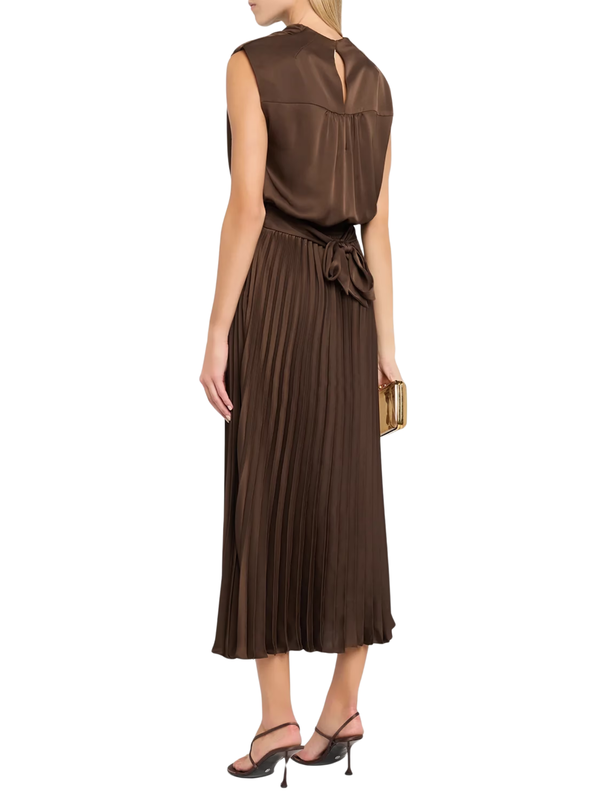 Farah Pleat Dress