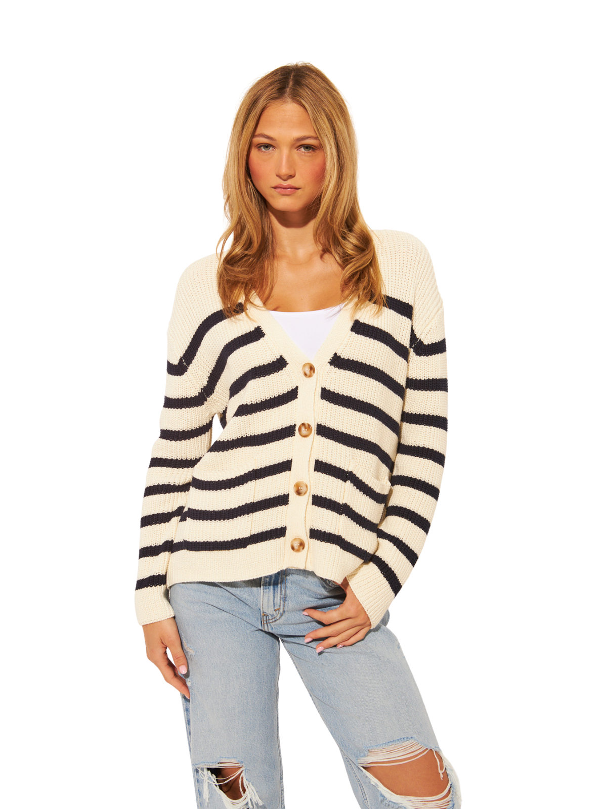 Zayn Striped Cardigan