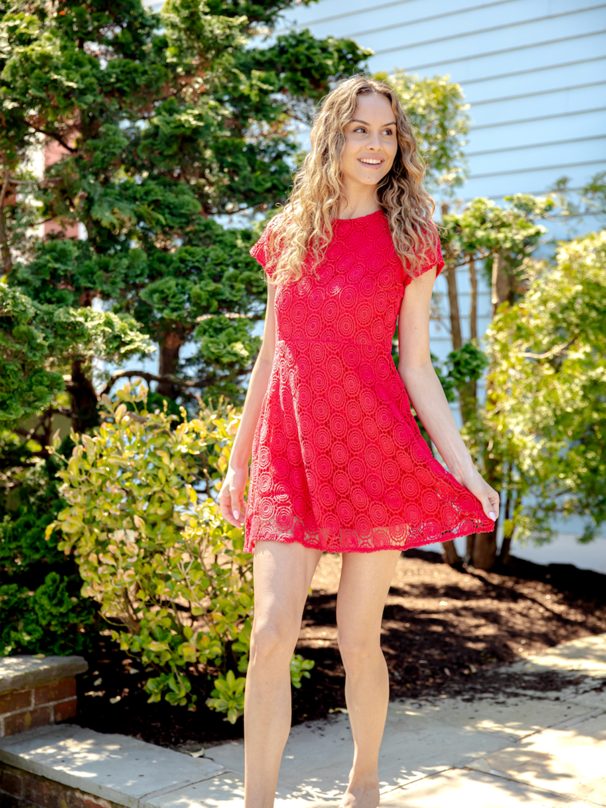 Zip Back Dress_Sail to Sable_SP2645-FLAME