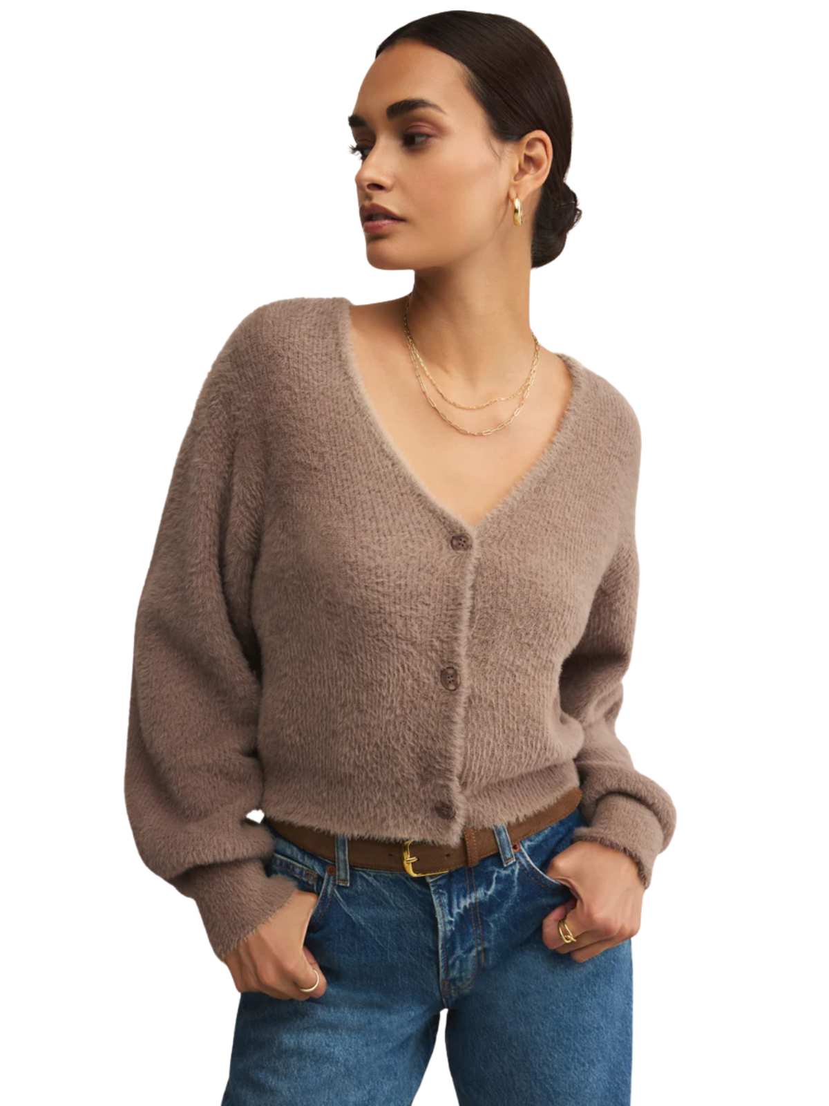 Sadira Fluffy Cardigan