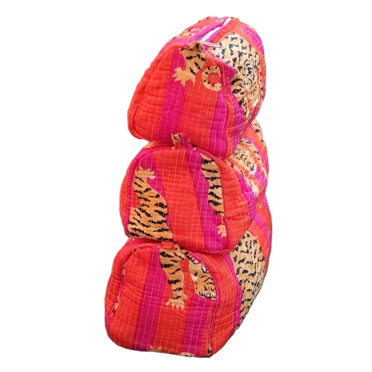 Tiger Cotton Quilted Bag