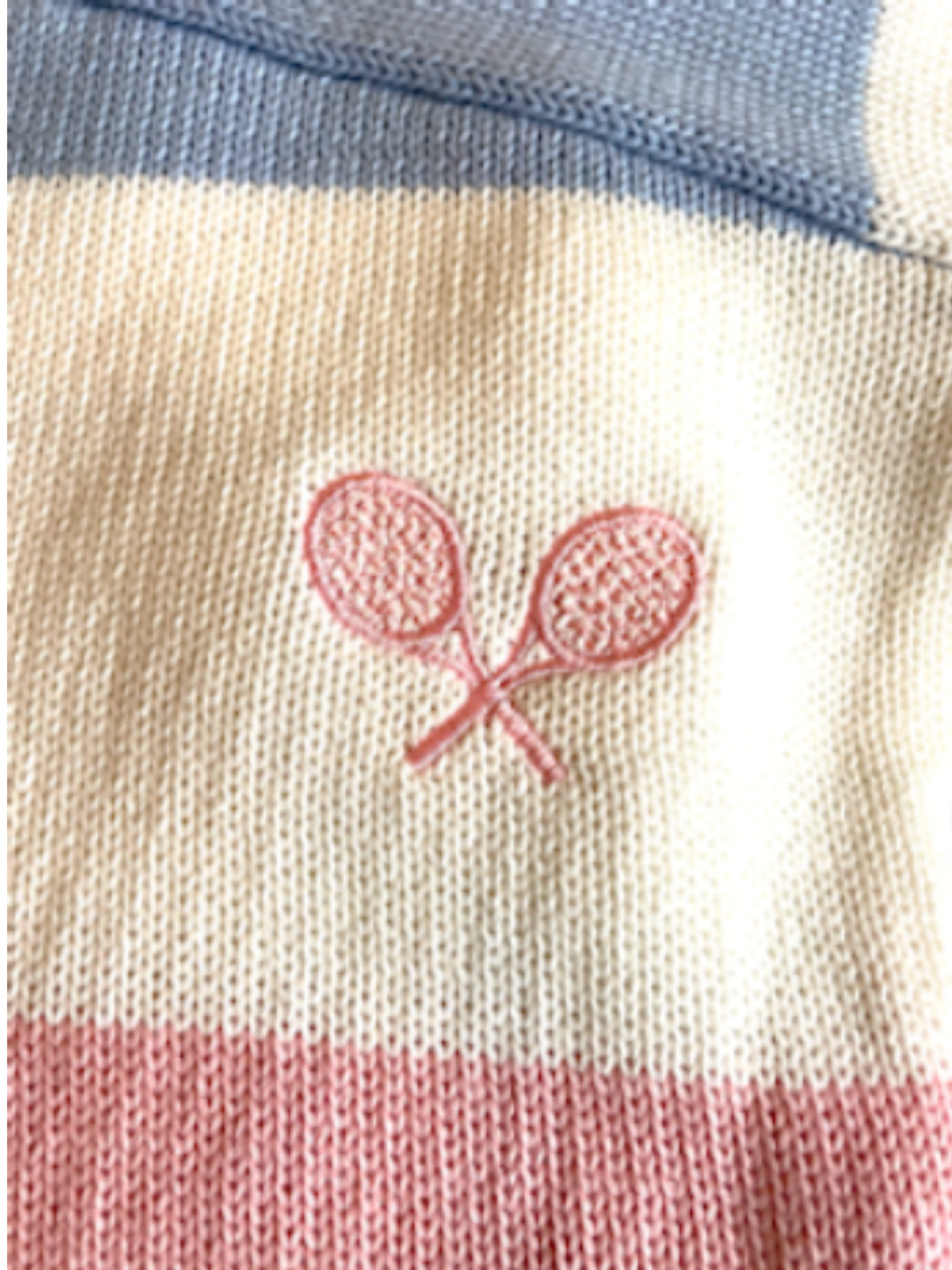 Tennis Colorblock Quarter Zip