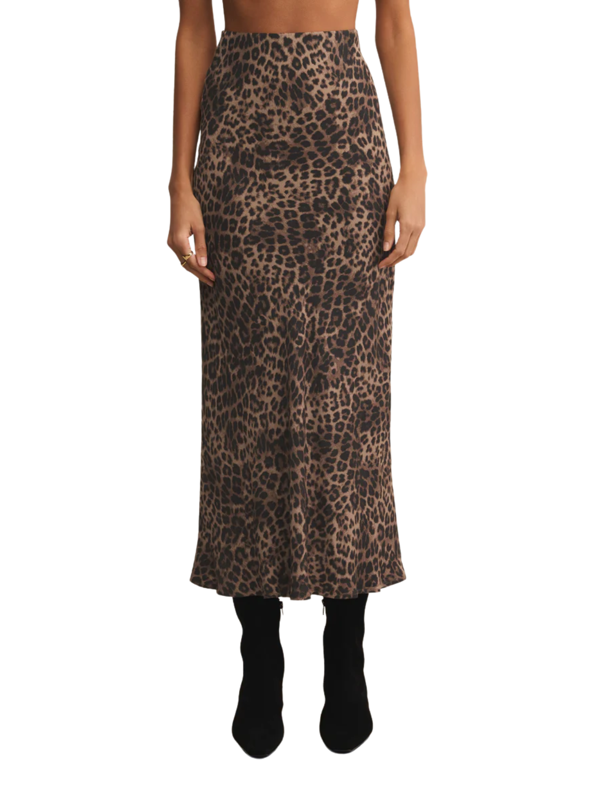 Izabel Leopard Skirt