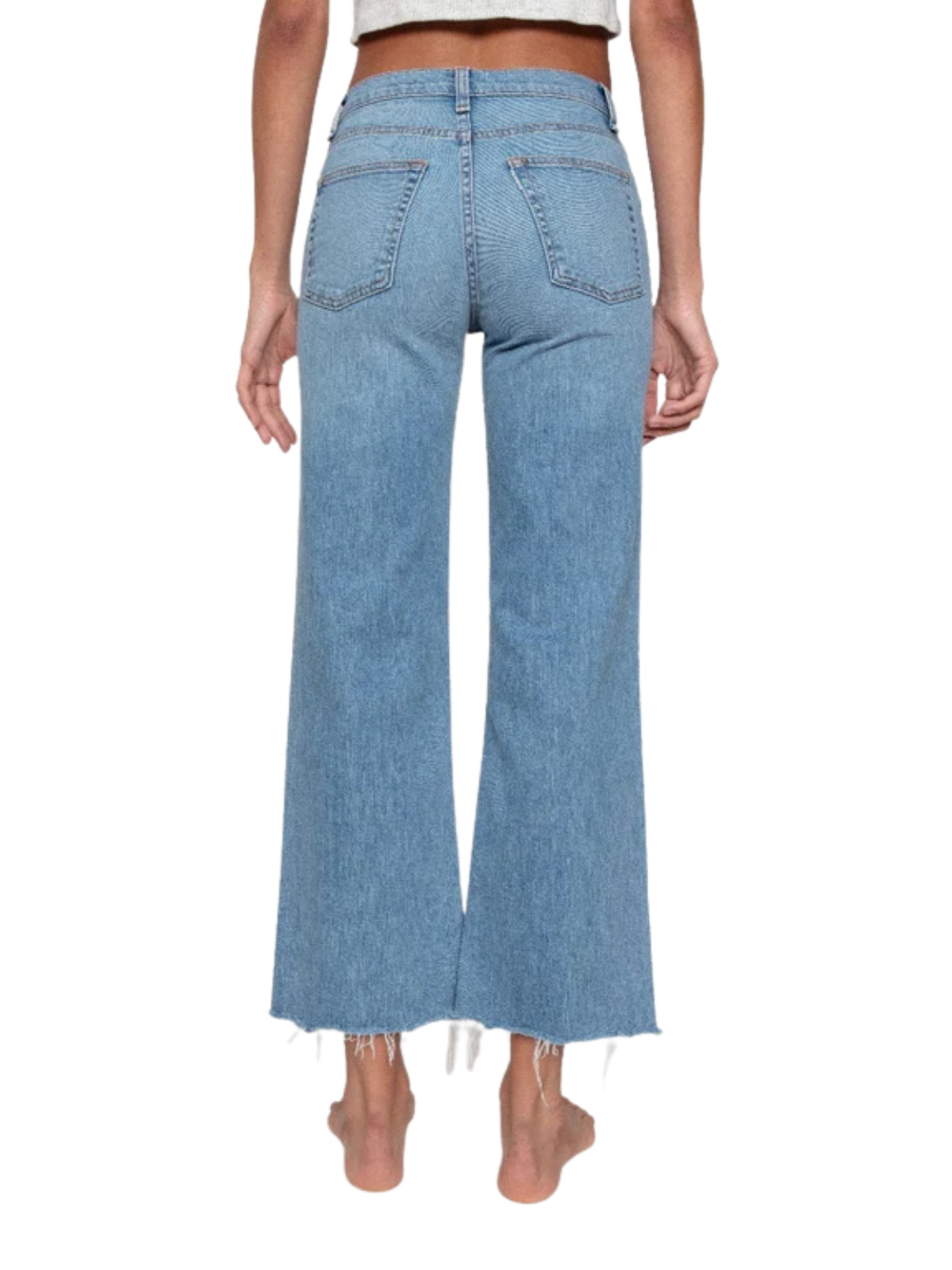 Crop Wide Leg Jean
