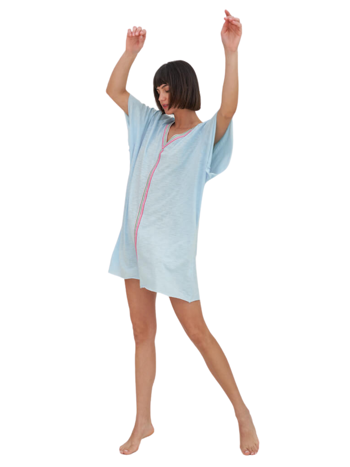 Pima Mini Abaya Dress