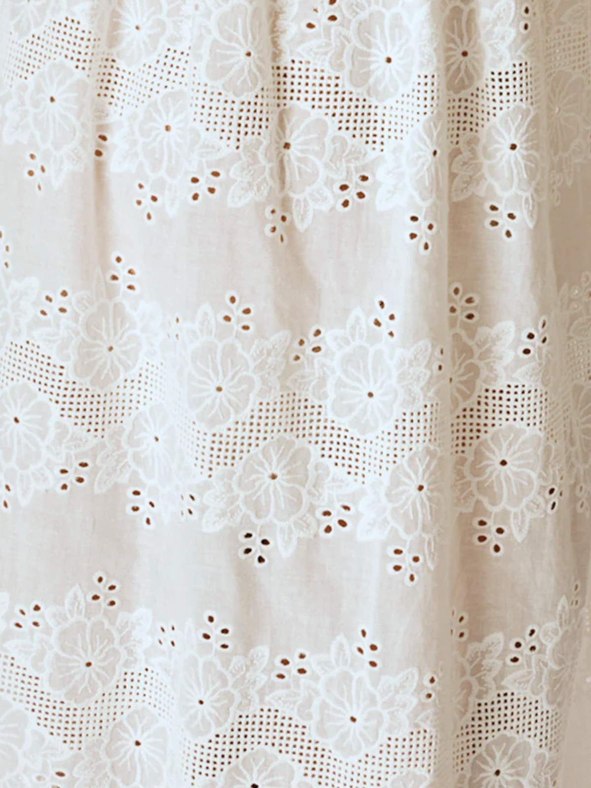 Alex Belted Eyelet Dress