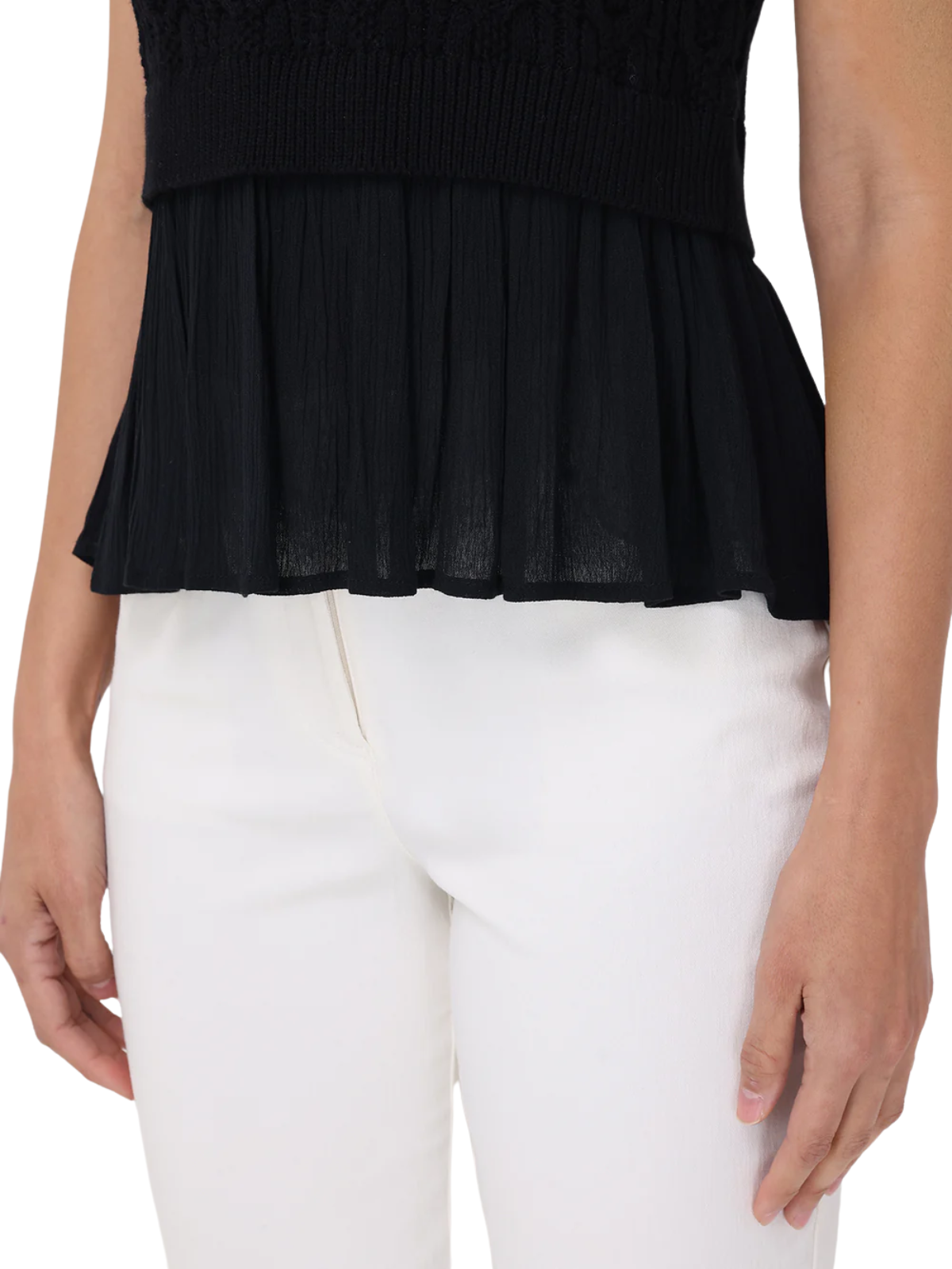 Camilia Cable Sweater Tank