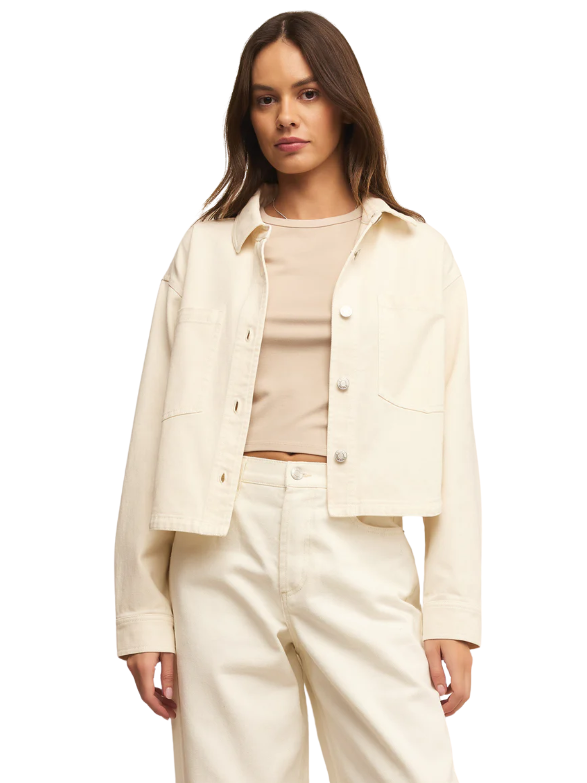 Cropped Denim Jacket