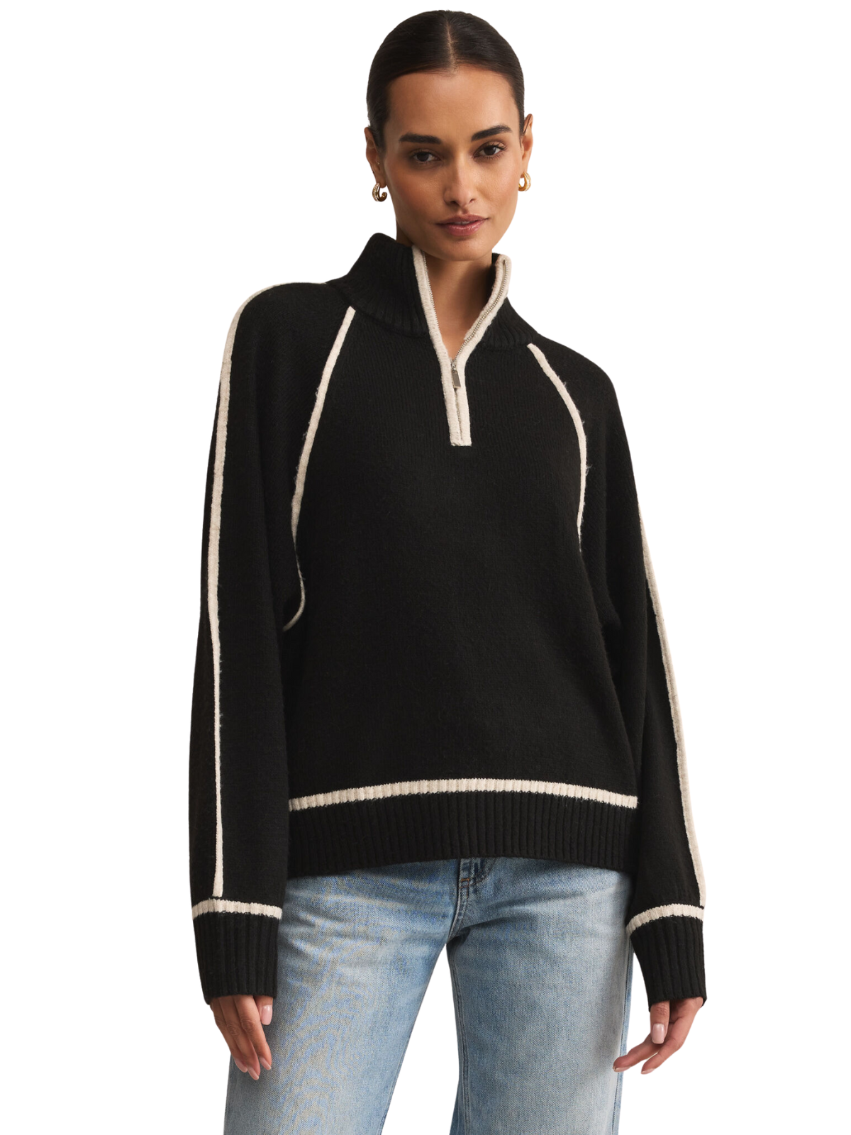 Alps Half Zip Sweater