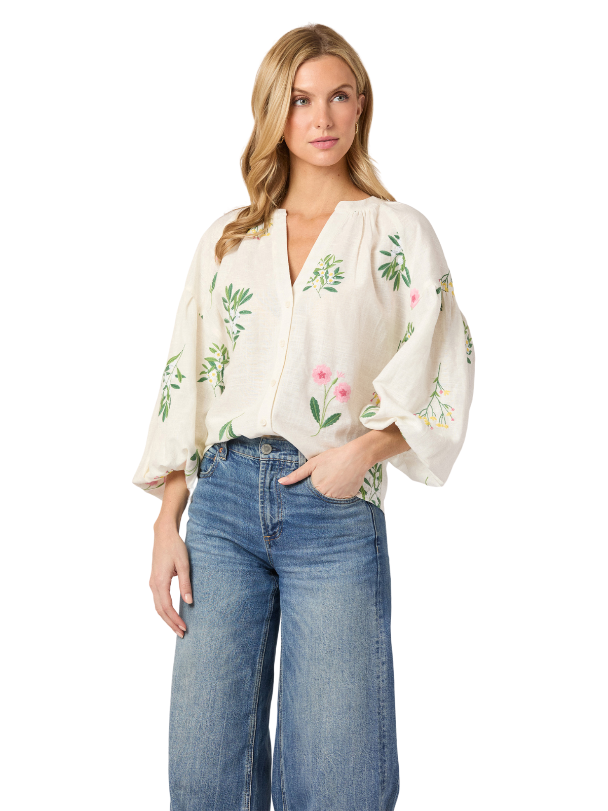 Fred Embroidered Top