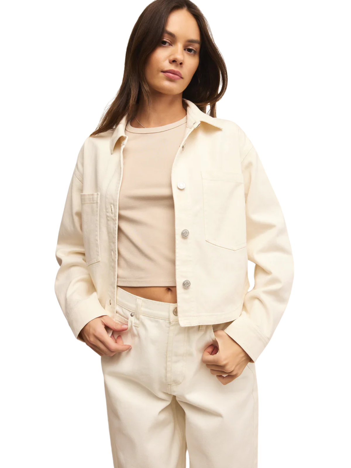 Cropped Denim Jacket