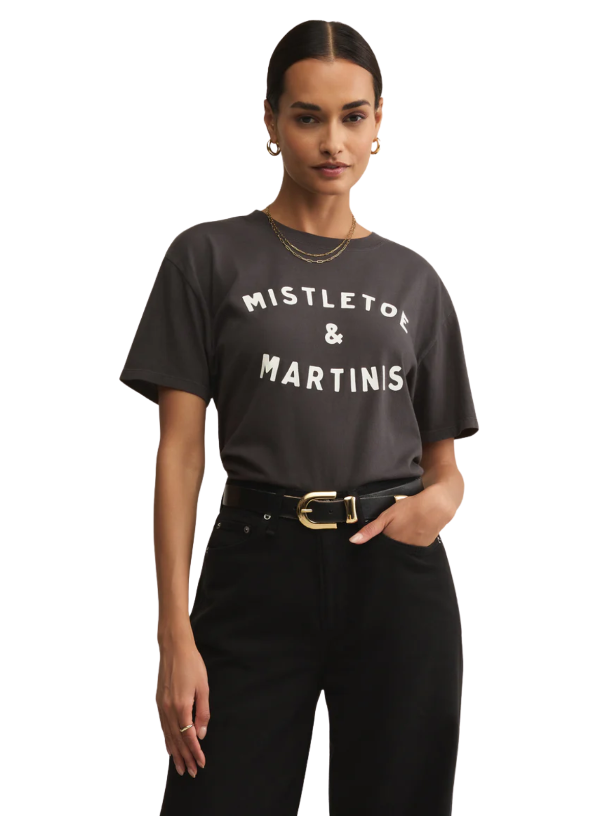 Mistletoe Boyfriend Tee