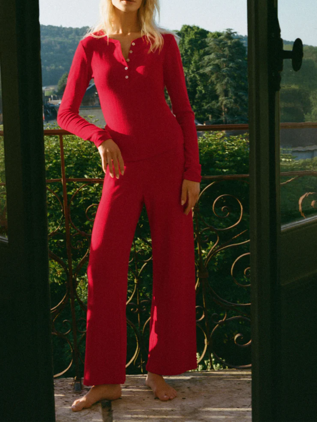 Luxe Pointelle Pant