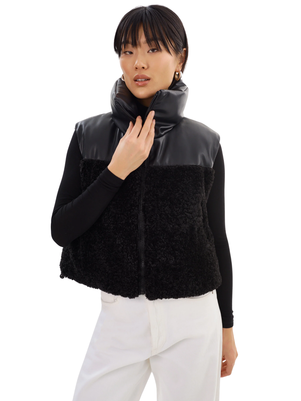 Melicia Reversible Puffer Vest