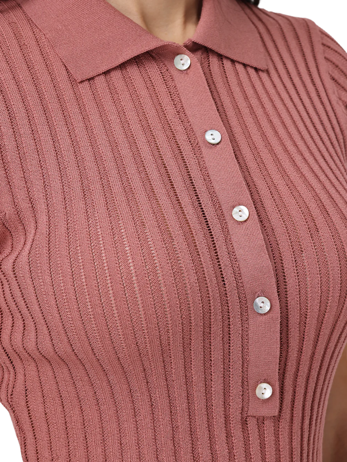 Maya Johnny Collar Top