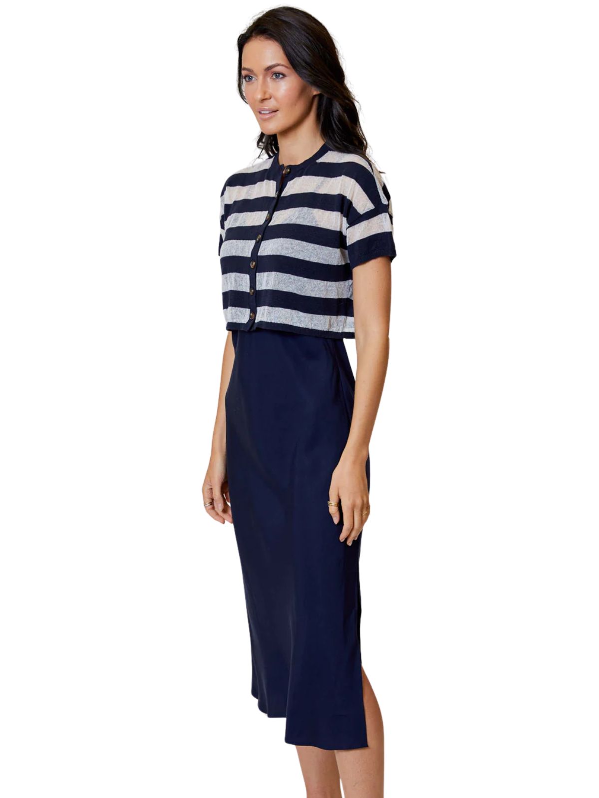 Avi Cardigan + Dress Set